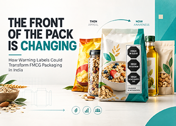The Front of the Pack Is Changing: How Warning Labels Could Transform FMCG Packaging in India